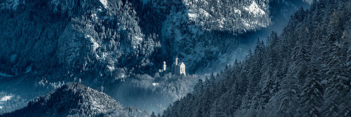 قلعه نیشوانشتاین در زمستان (عکاس: Dirk Vonten)