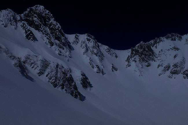 کوه برفی، بدون جبران نوردهی